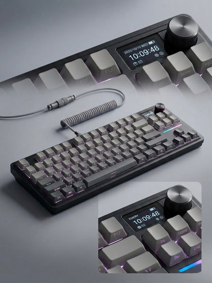 CreateByte Yellow Switches Keyboard